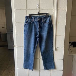 New Without Tags Old Navy Jeans High Rise Slouchy Straight Size 4